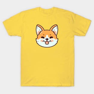 Cute Cartoon Corgi T-Shirt